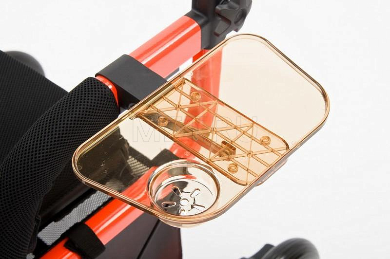 5019C0102SFR Кресло-каталка + роллатор MET