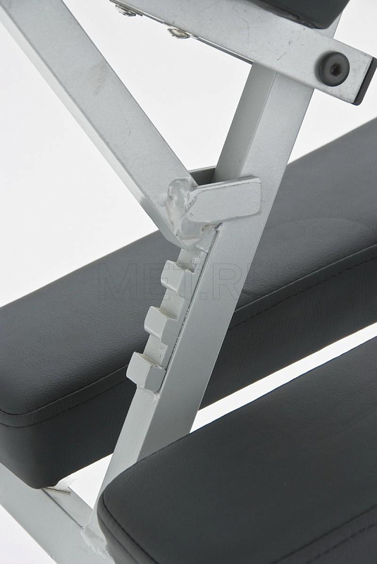 МА 01(JFMC03) Скамья массажная стальная облегченная. черная МЕТ