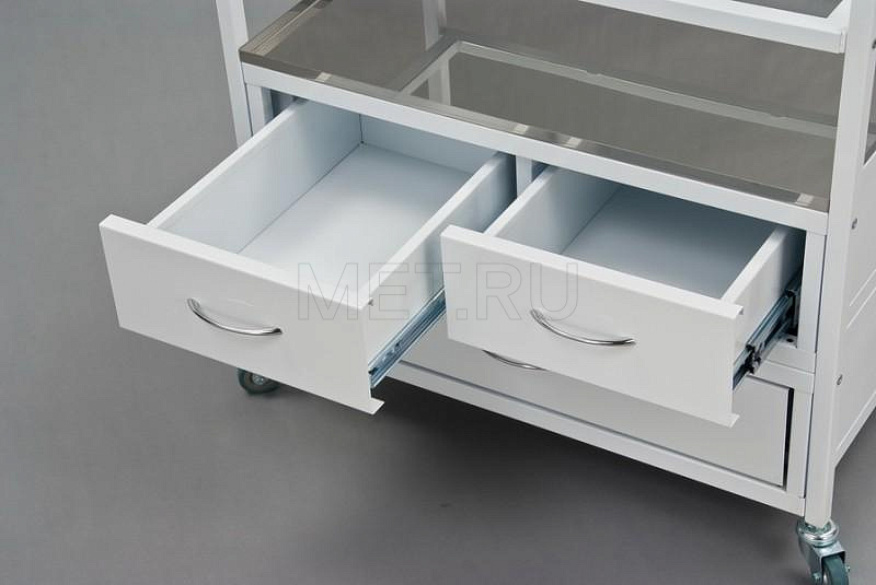 СМ.05.00 Стол манипуляционный 3 полки, 3 ящика от производителя