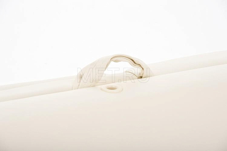 JFAL01А Легкий трёхсекционный алюминиевый массажный стол, кремовый МЕТ