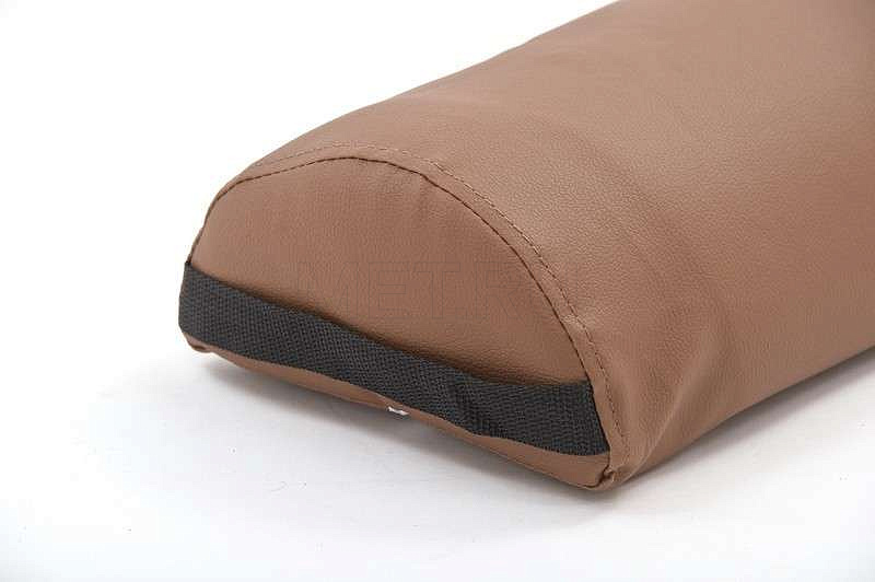  Валик  полукруглый для массажного стола , цвет светло-коричневый МЕТ