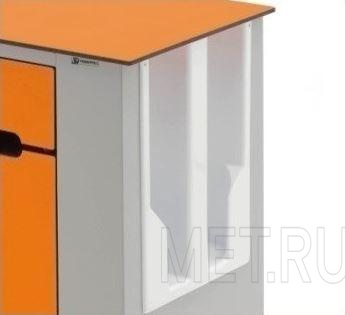 14-CP254 ( x prod 14-CP253) Двухсторонняя тумбочка Vernipool, зеленая
