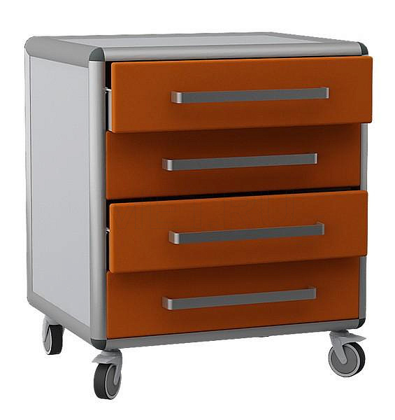 ДМ-2-007-08 Подкатная лабораторная тумба средней ширины от производителя