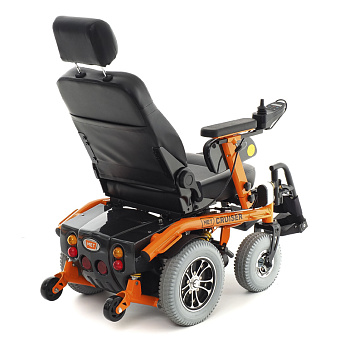 Инвалидная кресло-коляска электрическая с сиденьем автомобильного типа