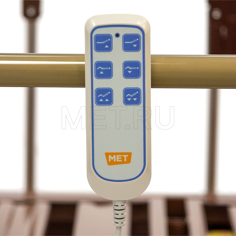 MET DELTA-7 WOOD Кровать медицинская электрическая функциональная с растоматом от производителя