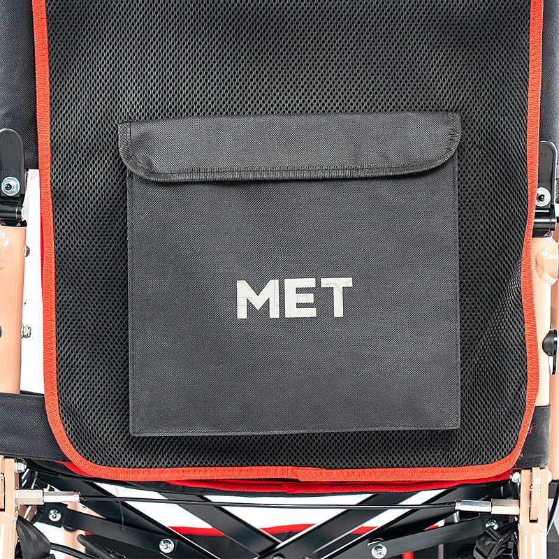 MET Compact 15+ Суперлегкая инвалидная электроколяска с регулируемой спинкой и пультом ДУ МЕТ