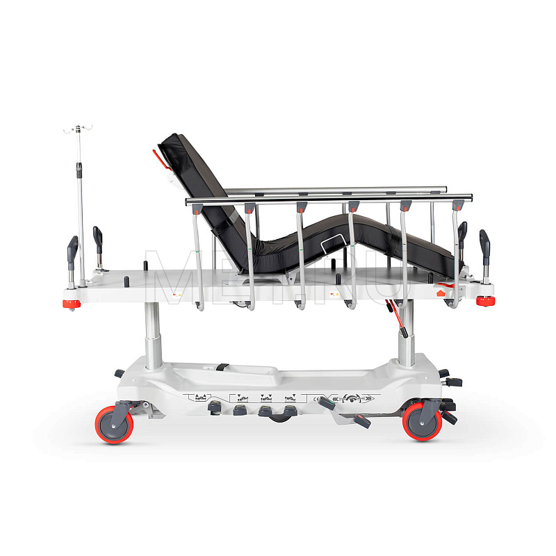 МЕТ ТВ-170 Тележка медицинская для перевозки больных межкорпусная MET