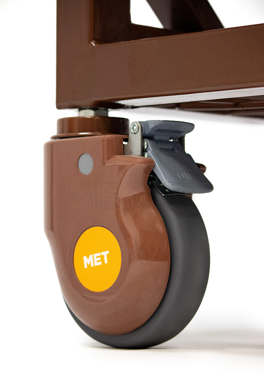 MET EVA Кровать функциональная медицинская электрическая с полным переворотом, с туалетом, с "ушками" от производителя