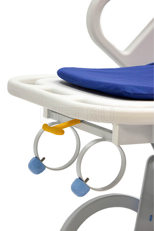 МЕТ ТВ-140 Тележка-каталка для перевозки больных с гидравлической системой регулировки высоты МЕТ