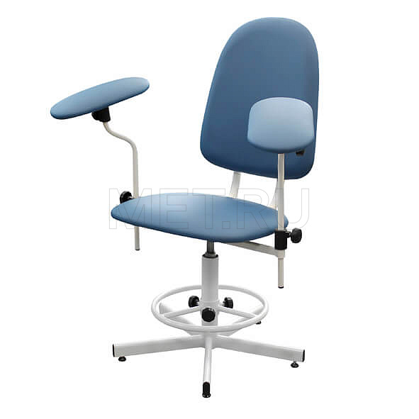 Кресло донорское для взятия крови, цвет синий ДР03 Кресло донорское для взятия крови, цвет синий