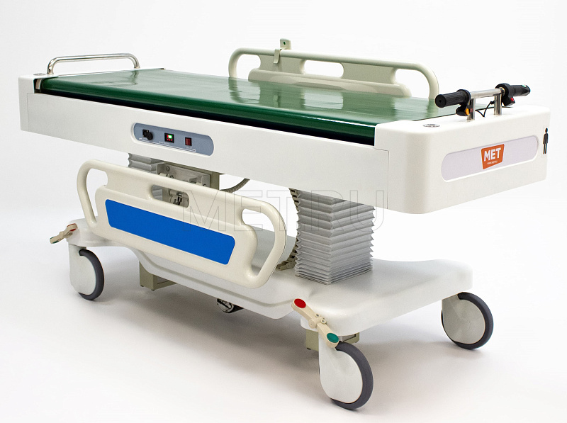 МЕТ SHIFT - ROII MOTO Тележка для перевозки больных c перекладывателем с моторизированным колесом