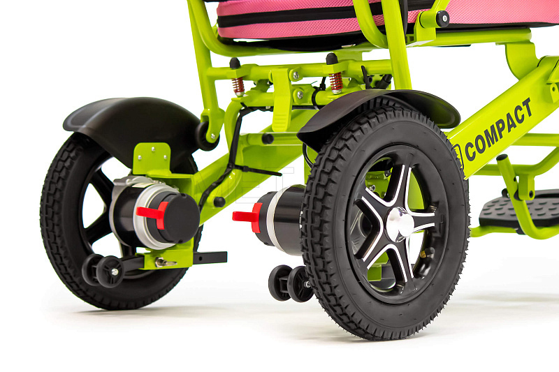 MET COMPACT 35 Кресло-коляска складная с электроприводом MET