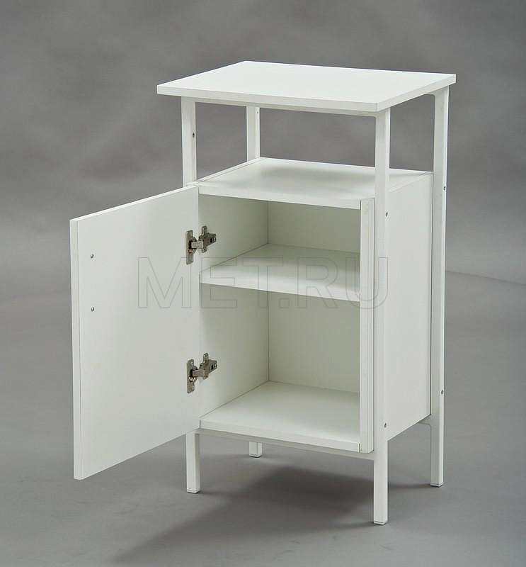 М142-10 Тумба прикроватная мет.каркас/ДСП MET