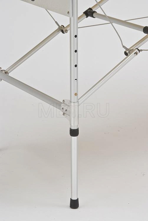 УЦЕНКА Wendermann Alum 01A (JFAL01A) (МСТ-002Л) Стол массажный переносной 2-х секционный КРЕМОВЫЙ