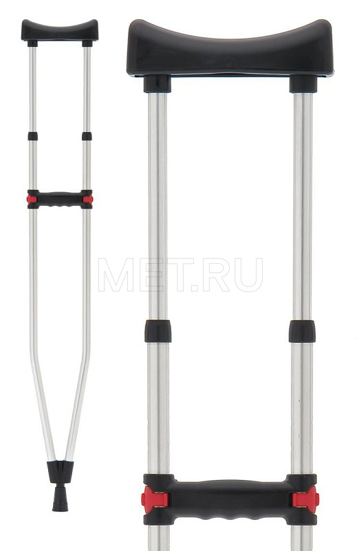 REBOTEC Квик ен Изи (стандарт) Костыль подмышечный с высотой валика 118-138 см, пр-во Германия от производителя