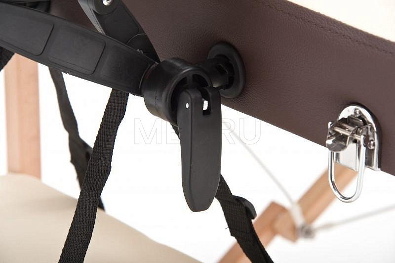 JF-AY01 3-х секционный массажный стол складной из дерева Крем/Коричневый от производителя