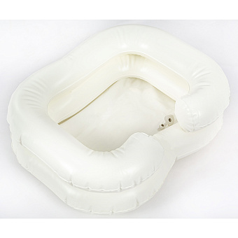 Ванночка для мытья головы надувная с душем и насосом