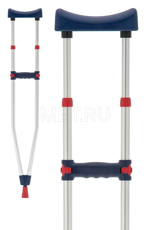 REBOTEC Квик ен Изи (подростковый) Костыль подмышечный, подростковый, высота валика 100.5-120.5 см, Германия