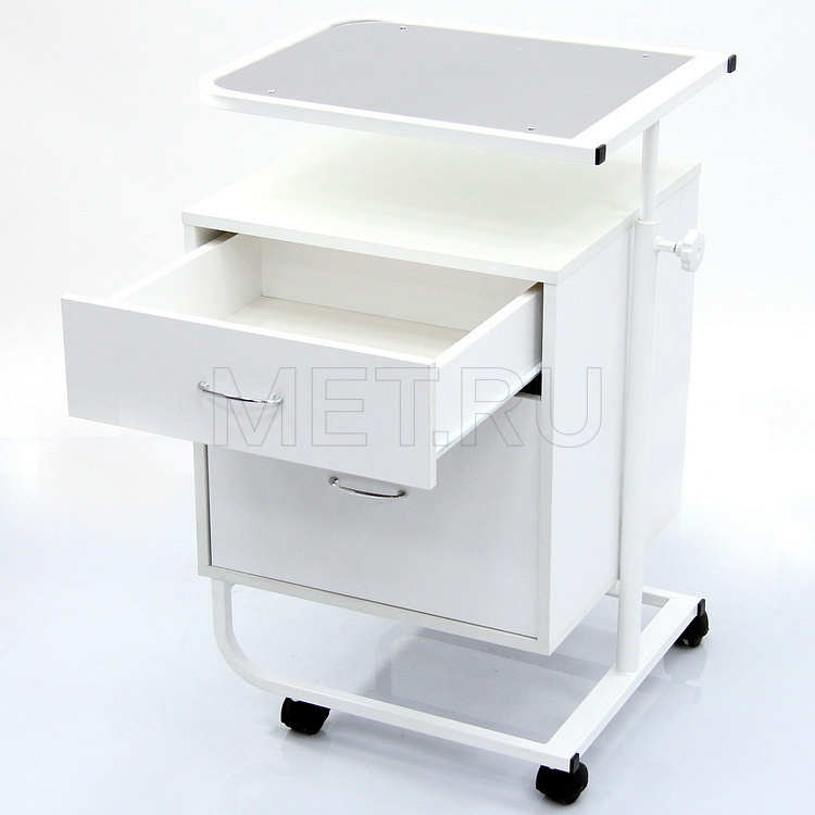 ТМ.13.00 Тумба-стол прикроватный с поворотной столешницей (столешница - нержавейка) от производителя