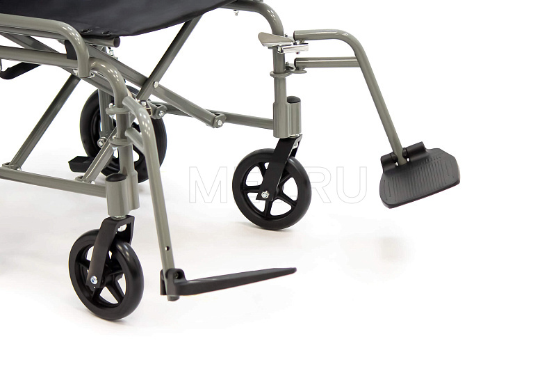 МЕТ TRANSFER 280 Кресло-каталка складная увеличенного размера, облегчённая, грузоподъемность 130кг