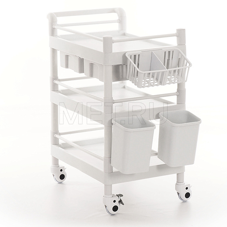 МЕТ SPY-130 Столик манипуляционный трехполочный от производителя