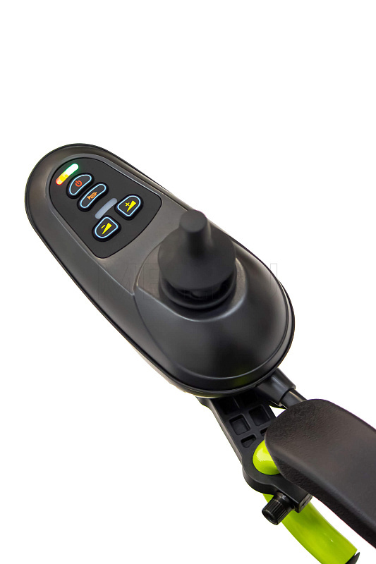 MET COMPACT 35 Кресло-коляска складная с электроприводом и 2 аккумуляторами MET