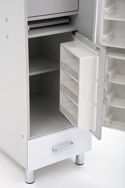 ША.01.01 (430-550-1700) Аптечный шкаф для медикаментов, серия "Бест", трейзер из ЛДСП MET