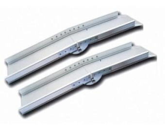 Пандус складной двухсекционный