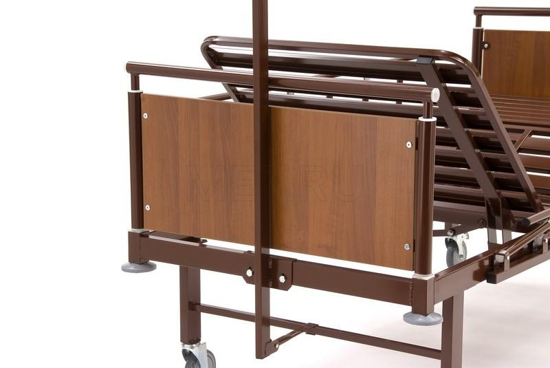 КМФ 943 WOOD WC Кровать медицинская функциональная с туалетом и столиком (пр-во Россия) от производителя