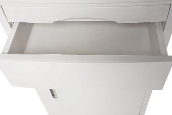 Тумбочка прикроватная пластиковая с выдвижным столиком