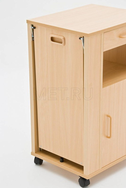 Nati41 Столик-тумба  прикроватный со столешницей  (двусторонний) MET