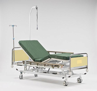 Кровать пятифункциональная электрическая с билатеральным тормозом