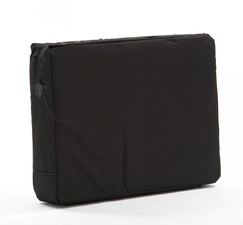 JF-AY 01 Стол массажный складной деревянный, трёхсекционный, кремово-синий MET