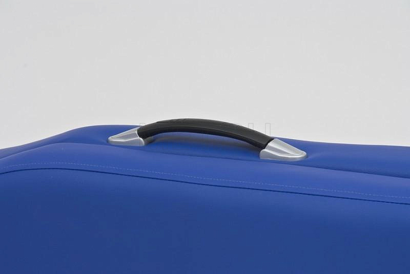 Wendermann Wood Advanta Складной массажный стол с рамой из бука, синий - серия Professional