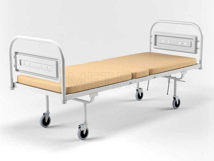  Узкая медицинская кровать с матрасом, ширина 770 мм MET