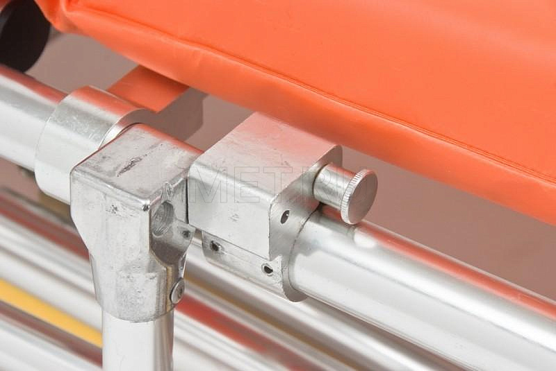 YDC-3А Тележка-каталка два уровня (алюминий) для автомобилей скорой помощи