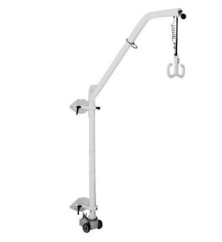 Подъемник передвижной в комплекте с подвесом и комплектом крепления к стене