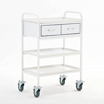 Стол манипуляционный (мод.2) полки - пластик