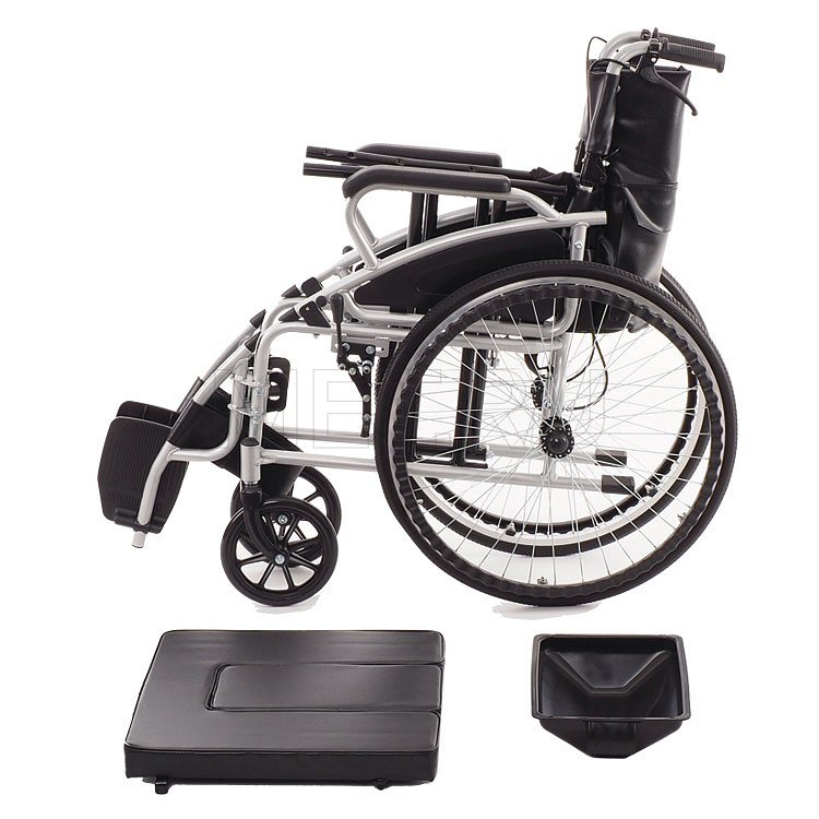 MET 692 Кресло-коляска с туалетом и тормозами для сопровождающего МЕТ