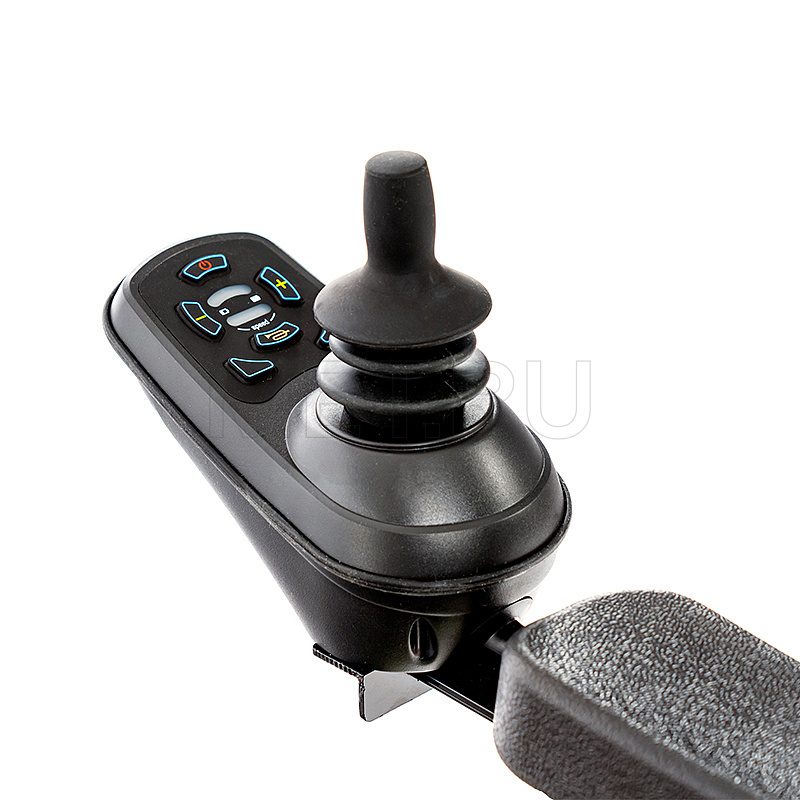 MET Compact 15 Суперлегкая электроколяска, складная, с пультом ДУ для сопровождающих лиц