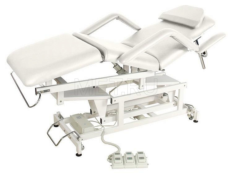 Wendermann Steel 7 Массажный стол с электроприводными регулировки высоты и положения секций