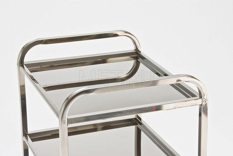 СИ-03-01Н  н/н/н Столик инструментальный трехполочный, каркас и полки  из нерж.стали