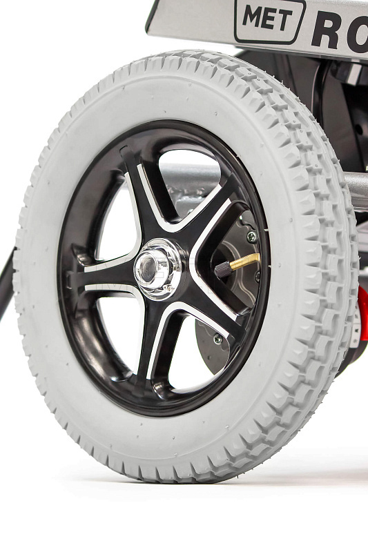 MET ROUTE 14 Алюминиевое кресло-коляска с амортизаторами и электромагнитными тормозами МЕТ