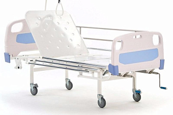 Медицинская функциональная кровать с поднимающимся изголовьем