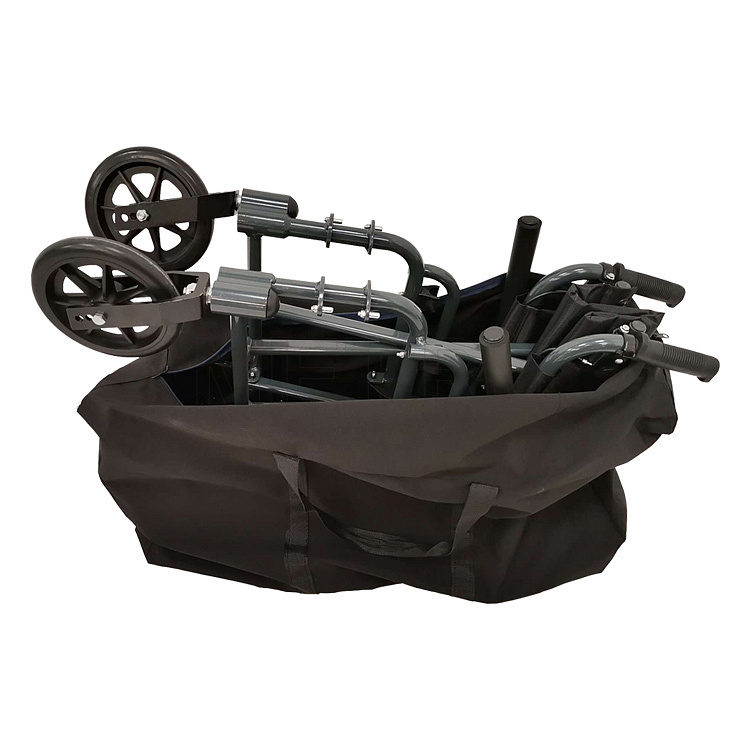 MET 903 Кресло-каталка складная Увеличенного размера, облегчённая, грузоподъемность 130кг МЕТ