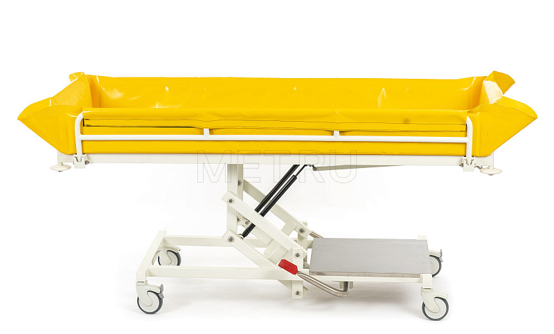 МЕТ ТВ-280  Тележка медицинская для перевозки больных с подъемными бортиками МЕТ ТВ-280  от производителя