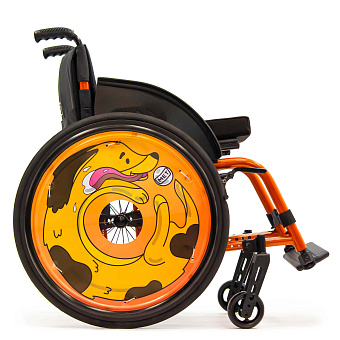 Защитные диски для колес на инвалидную коляску (комплект 2 шт)