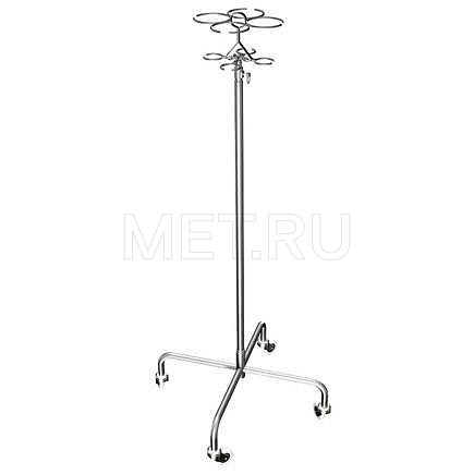 ШТ-01 Передвижной штатив из нерж.стали с креплением для четырех от производителя