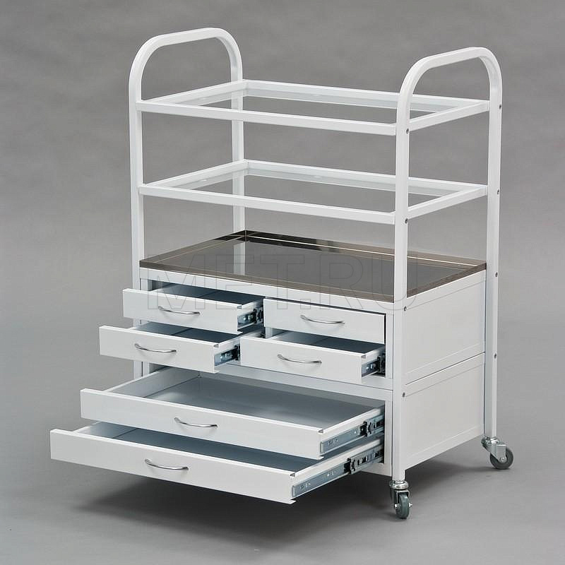 СМ.05.00 Стол манипуляционный 3 полки, 6 ящиков от производителя