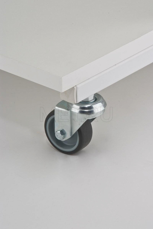 СТ-11д Манипуляционный стол из тонкостенного стального профиля, полки ЛДСП